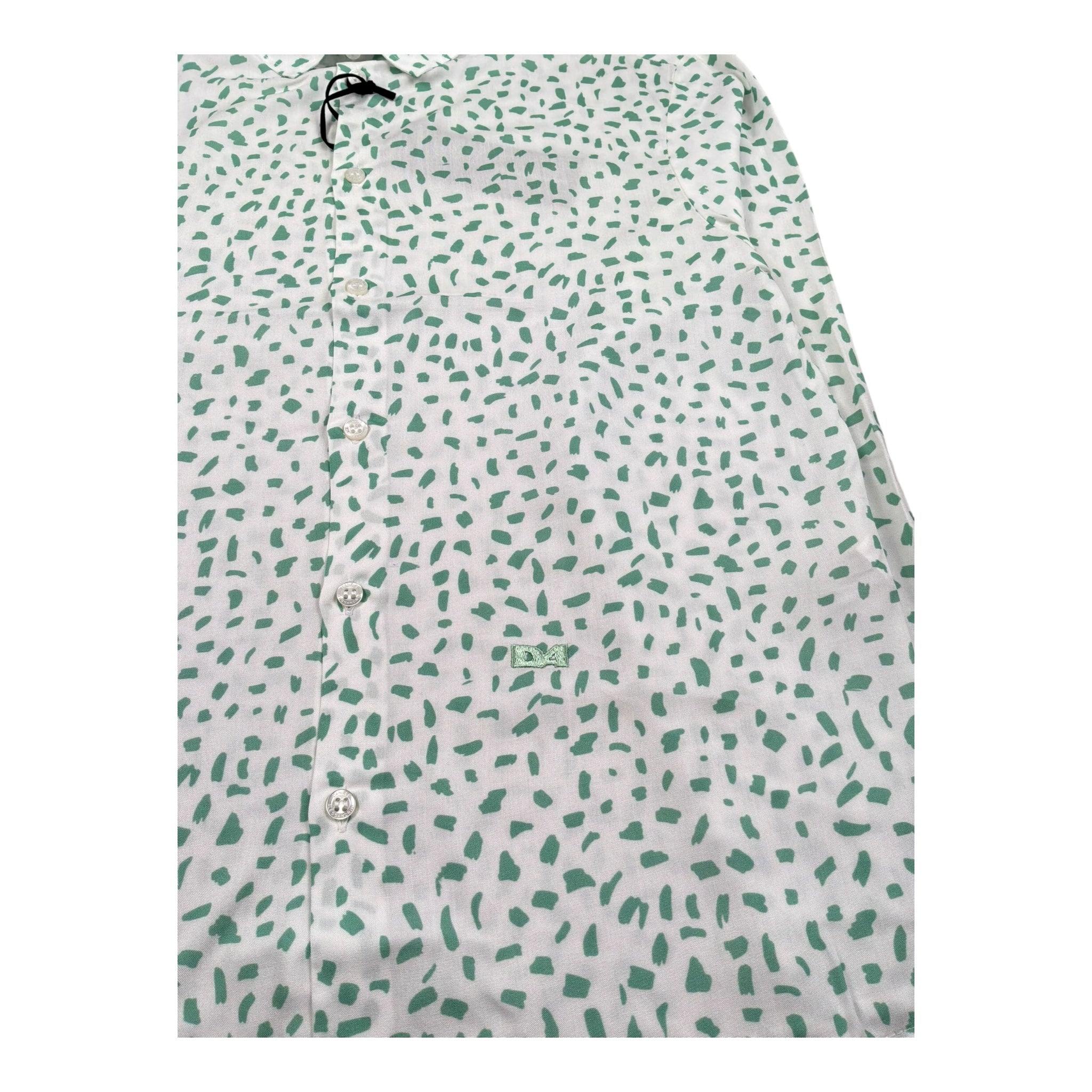 Daniele Alessandrini Camicia Manica Lunga Tinta Unita Stampa Fantasia per Bambino 1235C1253 BIANCO DANIELE ALESSANDRINI 