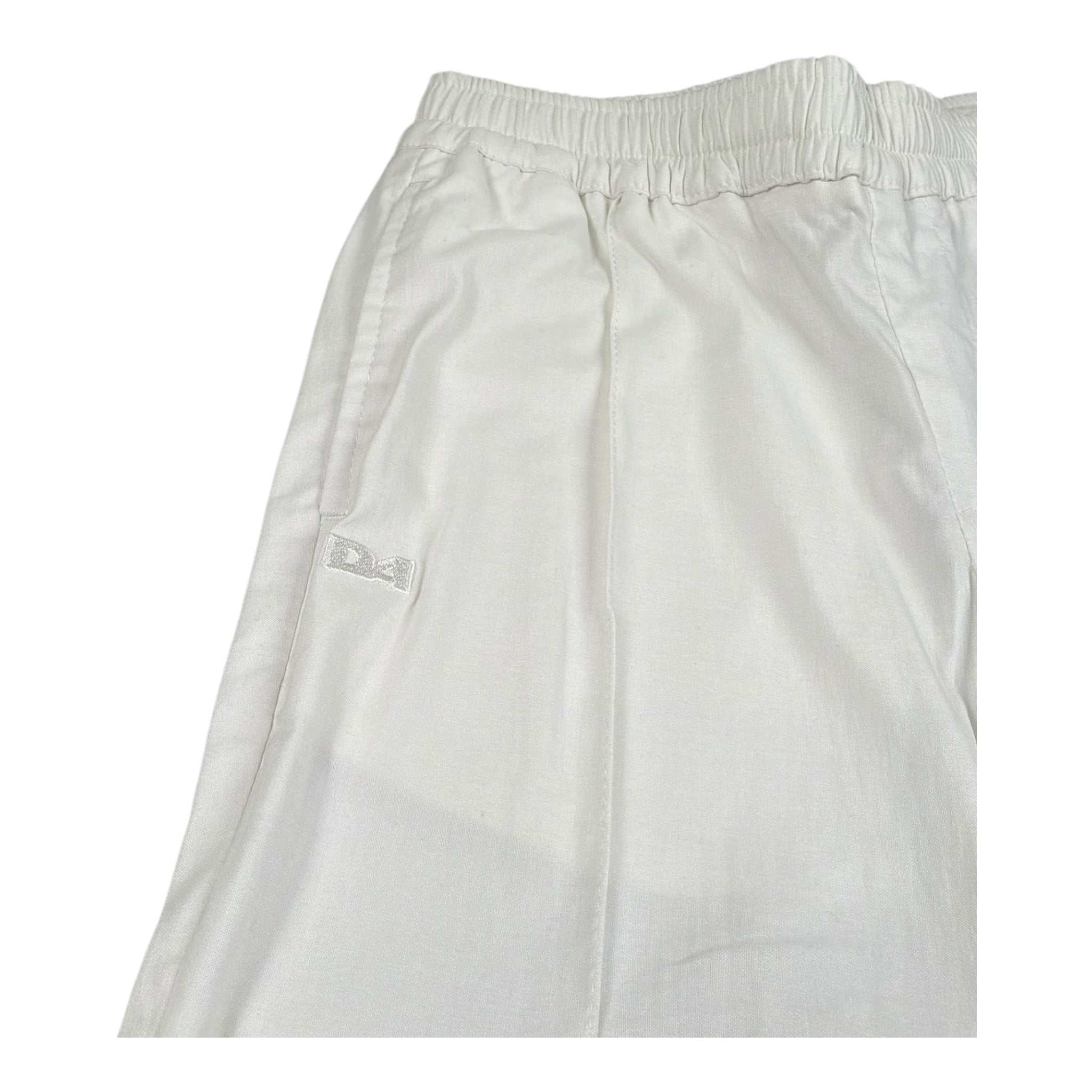 Daniele Alessandrini Pantalone Tinta Unita con Elastico In Vita per Bambino 1235P00016X PANNA DANIELE ALESSANDRINI 