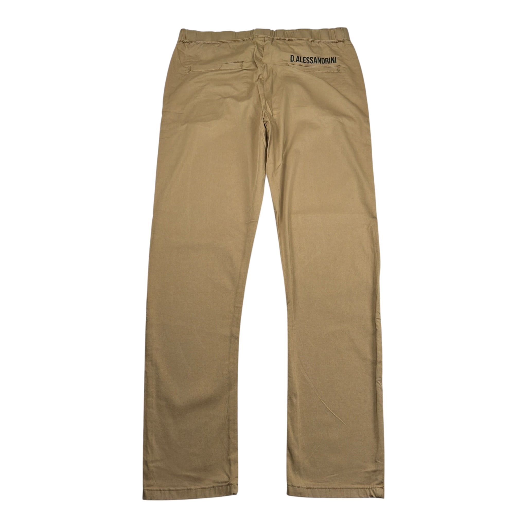 Daniele Alessandrini Pantalone tinta unita con Elastico In Vita Cammello per Bambino 1235P00097 CAMMELLO DANIELE ALESSANDRINI 