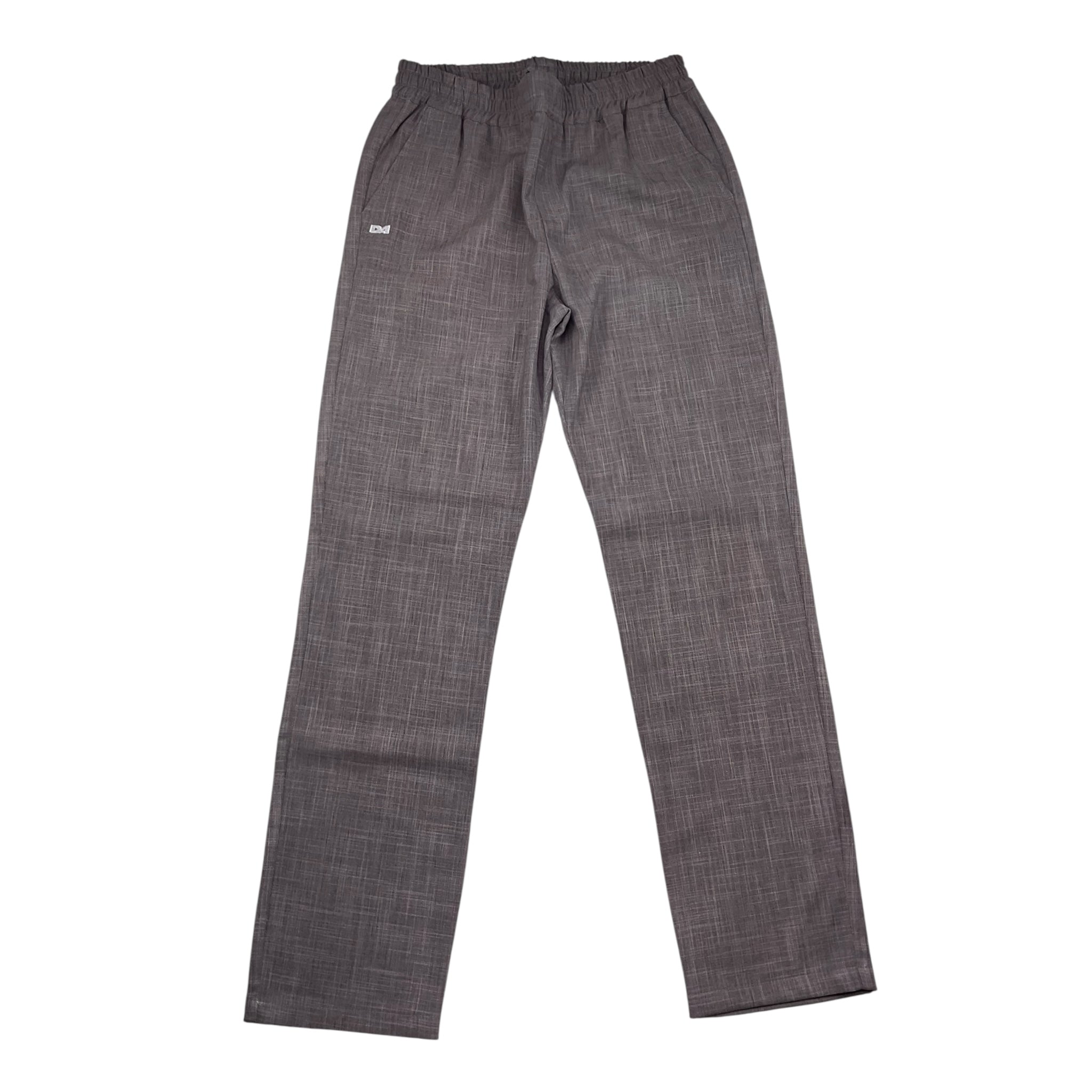 Daniele Alessandrini Pantalone Tinta Unita con Elastico In Vita per Bambino 1235P00232 GRIGIO DANIELE ALESSANDRINI 