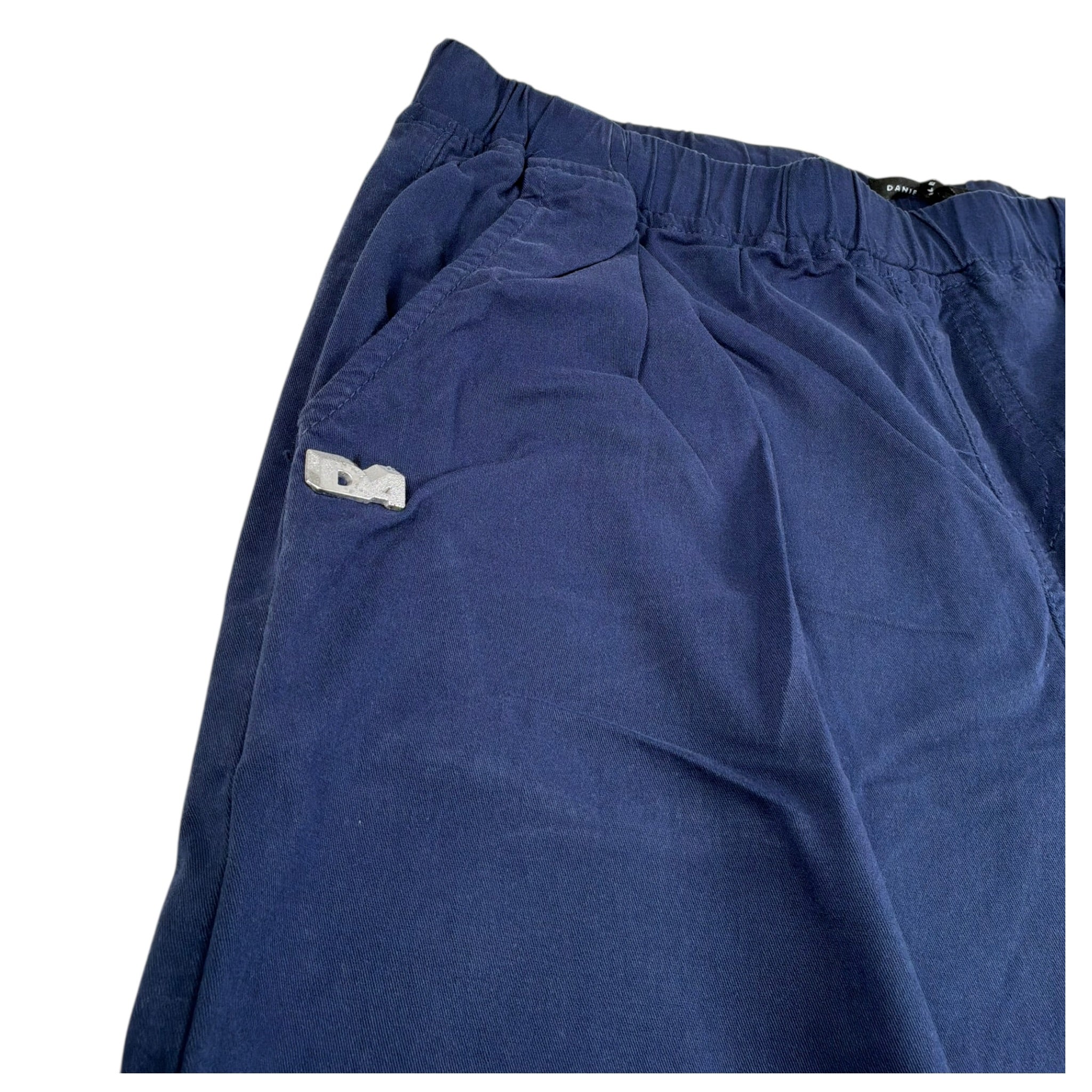 Daniele Alessandrini Pantalone Tinta Unita con Elastico In Vita per Bambino 1235P00262X BLU DANIELE ALESSANDRINI 