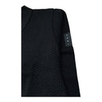 Daniele Alessandrini Cardigan Tinta Unita Traforato per Bambino 1235W00325 NERO DANIELE ALESSANDRINI 