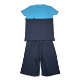 Daniele Alessandrini Completo 2 Pezzi T-Shirt-Bermuda per Bambino 1236K00356 BLU DANIELE ALESSANDRINI 