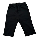 Daniele Alessandrini Pantalone Tinta Unita con Elastico In Vita per Neonato 1291P00043 NERO DANIELE ALESSANDRINI 