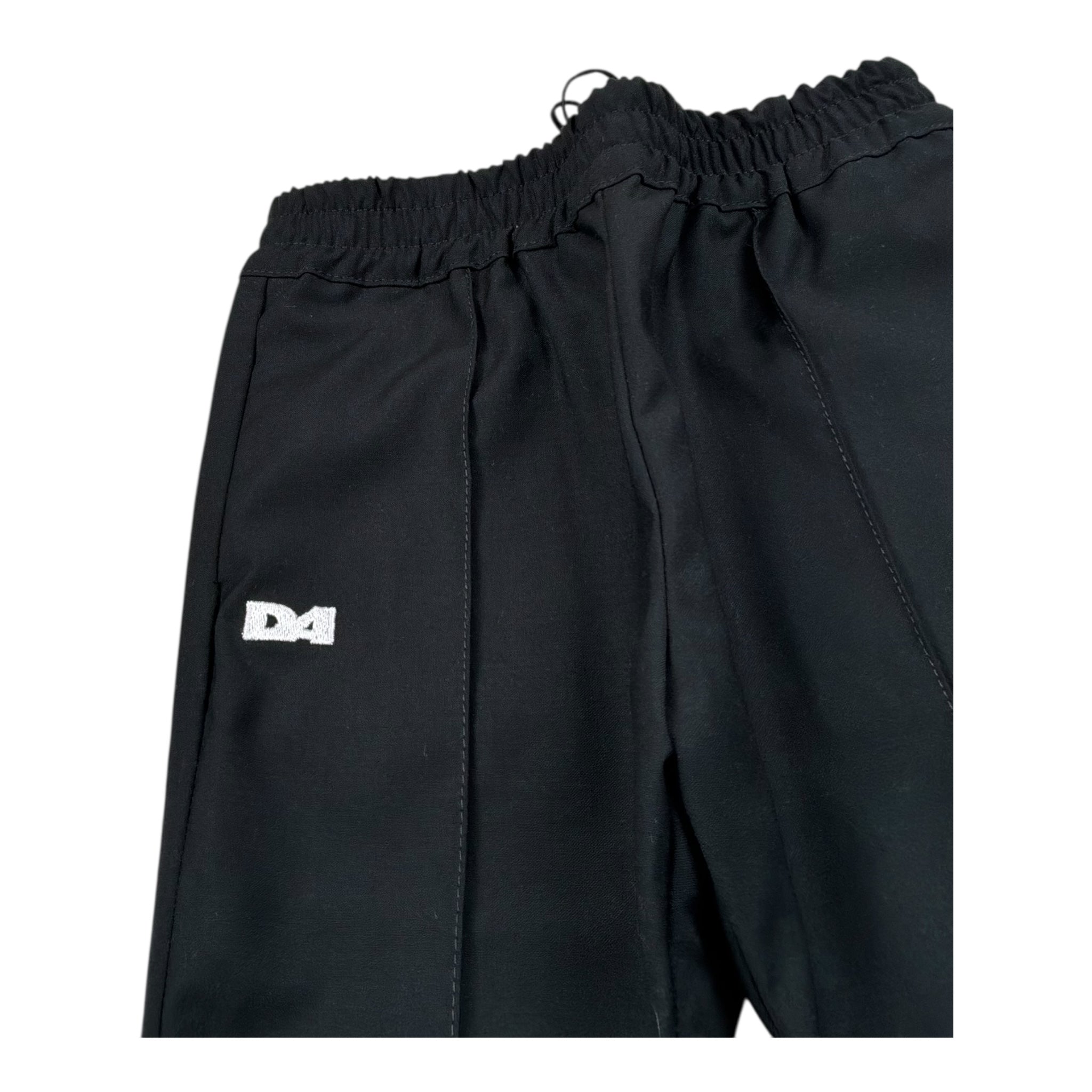 Daniele Alessandrini Pantalone Tinta Unita con Elastico In Vita per Neonato 1291P00043 NERO DANIELE ALESSANDRINI 