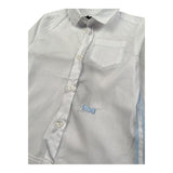 Daniele Alessandrini Camicia Manica Lunga Tinta Unita con Taschino per Bambino 1295C00072 BIANCO DANIELE ALESSANDRINI 
