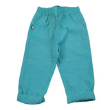 Daniele Alessandrini Pantalone Tinta Unita con Elastico In Vita per Bambino 1295P00017J VERDE DANIELE ALESSANDRINI 