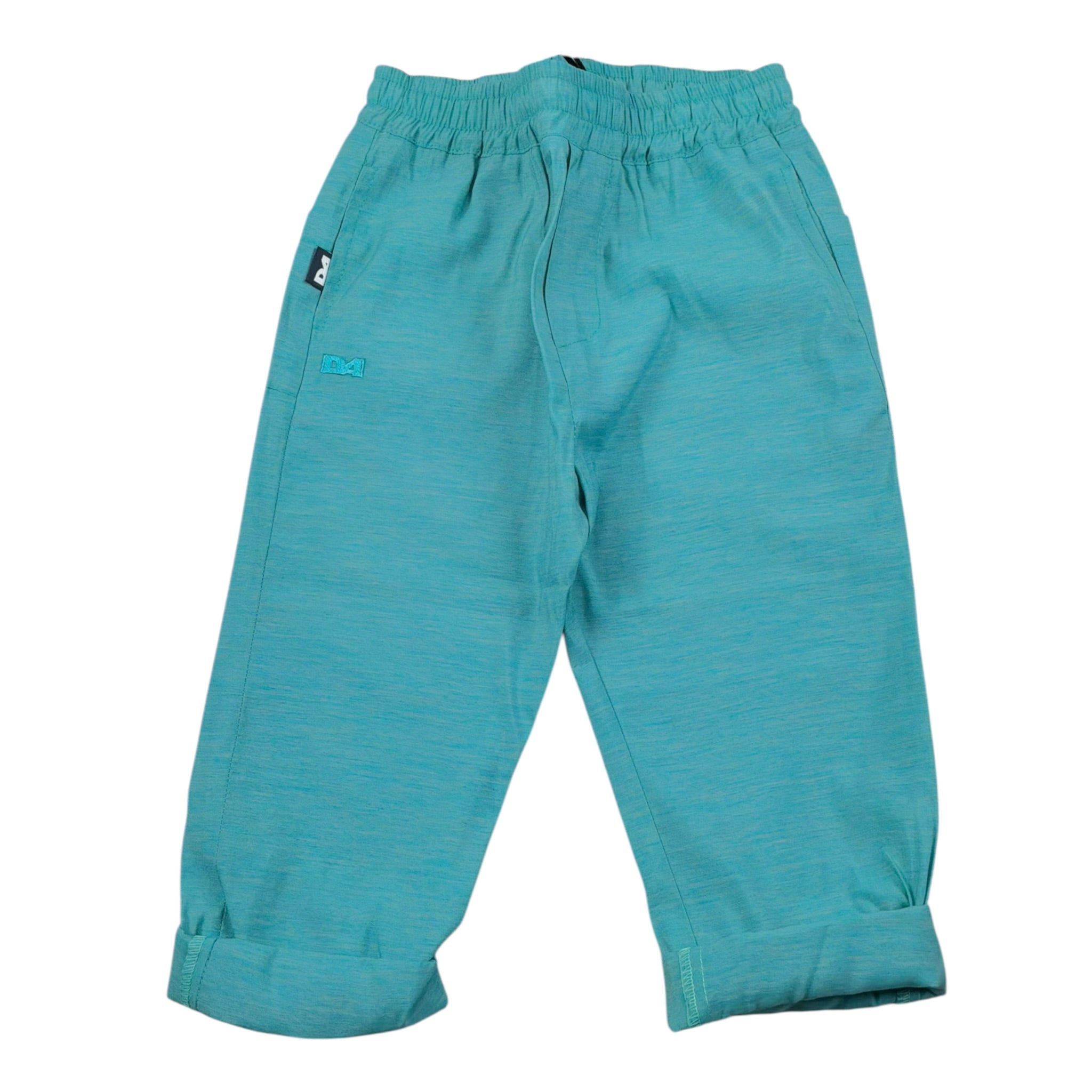 Daniele Alessandrini Pantalone Tinta Unita con Elastico In Vita per Bambino 1295P00017J VERDE DANIELE ALESSANDRINI 