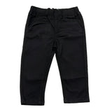 Daniele Alessandrini Pantalone Tinta Unita con Elastico In Vita per Neonato 1295P00206 NERO DANIELE ALESSANDRINI 