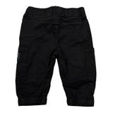 Daniele Alessandrini Pantalone Tinta Unita con Elastico In Vita per Bambino 1295P00262J NERO DANIELE ALESSANDRINI 