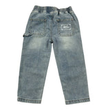Daniele Alessandrini Jeans Tinta Unita con Elastico In Vita per Neonato 1295PD00171X AZZURRO DANIELE ALESSANDRINI 