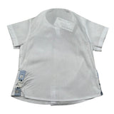 Daniele Alessandrini Camicia Manica Lunga Tinta Unita con Taschino per Neonato 1296C00028 BIANCO DANIELE ALESSANDRINI 