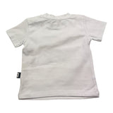 Daniele Alessandrini T-Shirt Tinta Unita con Stampa per Neonato 1296M00226 BIANCO DANIELE ALESSANDRINI 