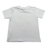 Daniele Alessandrini T-Shirt Girocollo Tinta Unita con Stampa per Neonato 1296M00237X BIANCO DANIELE ALESSANDRINI 