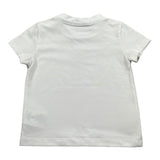 Daniele Alessandrini T-Shirt Girocollo Tinta Unita con Logo per Neonato 1296M0933 BIANCO DANIELE ALESSANDRINI 