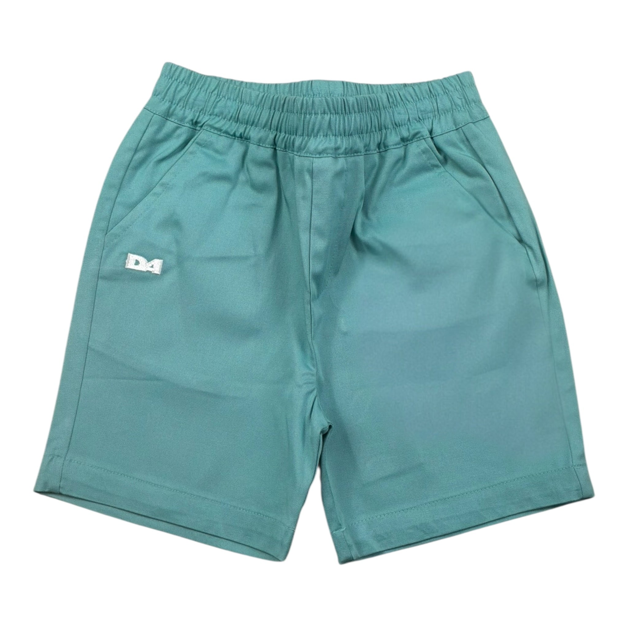 Daniele Alessandrini Bermuda Tita Unita con Elastico In Vita per Neonato 1296S00238XXX VERDE DANIELE ALESSANDRINI 