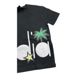 Diadora T-Shirt Girocollo Tinta Unita con Logo per Bambino S4DIBBTH085J NERO DIADORA 