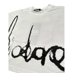 Diadora T-Shirt Modello Crop tinta unita con Stampa Bianco per Bambina S4DIJGTH095 BIANCO DIADORA 
