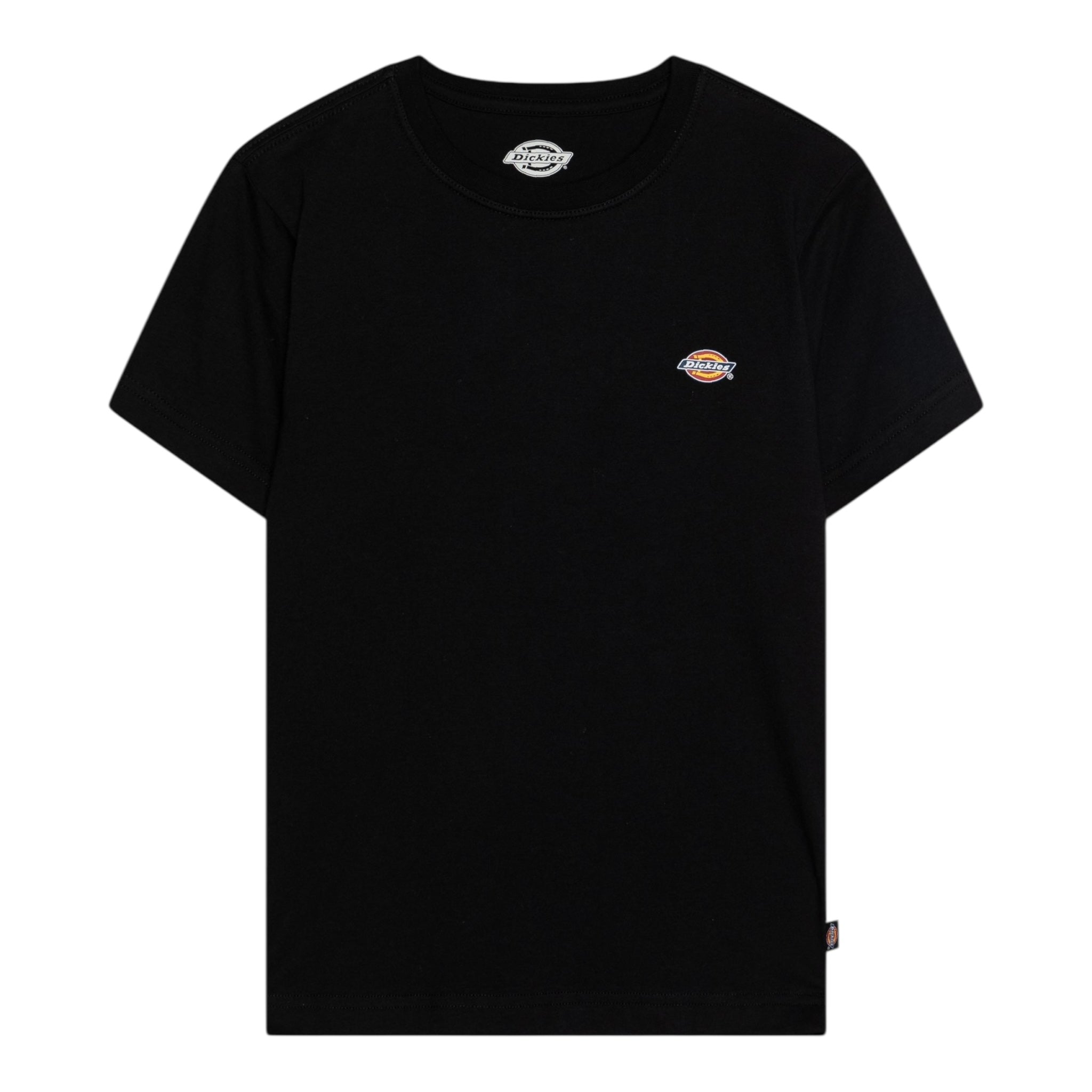 Dickies T-Shirt Girocollo Tinta Unita con Stampa Logo per Bambino DK0KSR64KBK1 NERO DICKIES 