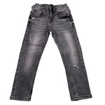 Diesel Jeans Tinta Unita con Girovita Regolabile per Bambino 1231PD00053 NERO DIESEL 