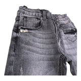 Diesel Jeans Tinta Unita con Girovita Regolabile per Bambino 1231PD00053 NERO DIESEL 