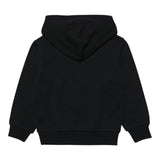 Diesel Felpa Chiusa con Cappuccio Tinta Unita con Logo per Bambino J01115 NERO DIESEL 