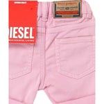 Diesel Short tinta unita con Girovita Regolabile Rosa per Bambina J01274 ROSA DIESEL 