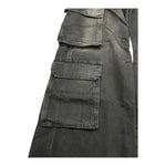 Diesel Jeans Modello Palazzo con Tasconi Nero per Bambina J01725XXX NERO DIESEL 