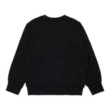 Diesel Felpa Chiusa Girocollo Tinta Unita con Logo per Bambino J02234 NERO DIESEL 