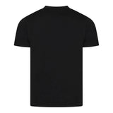Diesel T-Shirt Girocollo Tinta Unita con Stampa per Bambino J02237 NERO DIESEL 