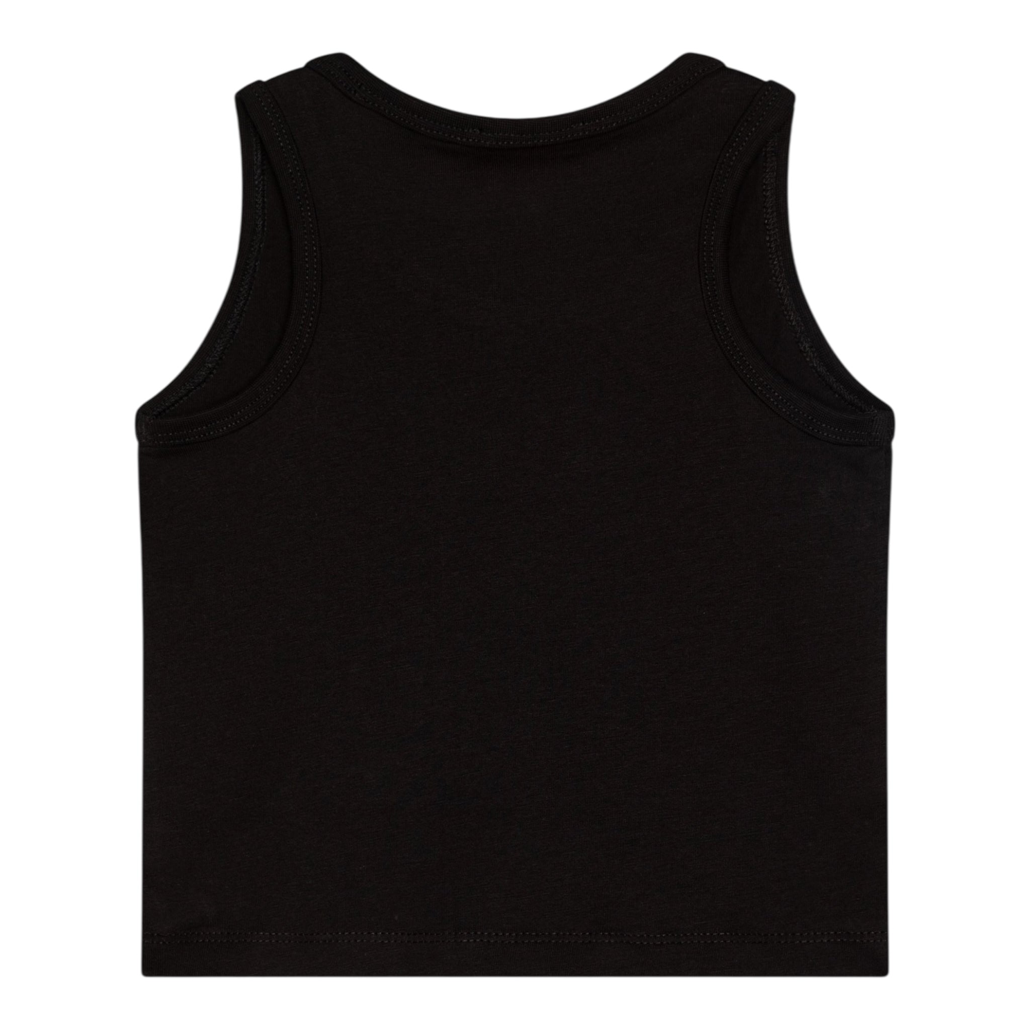 Diesel Canotta Tinta Unita con Logo per Bambina J02238 NERO DIESEL 