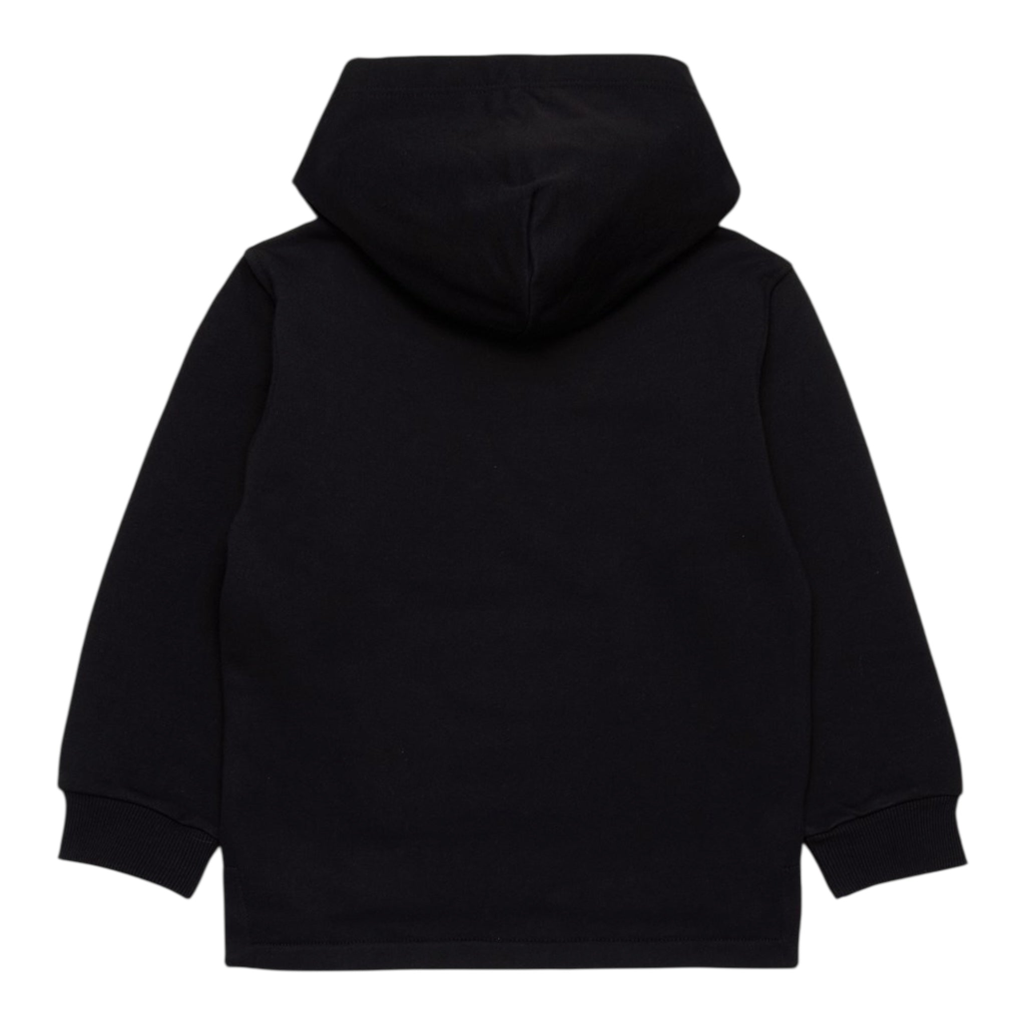 Diesel Felpa Chiusa con Cappuccio Tinta Unita con Logo per Bambino J02245 NERO DIESEL 
