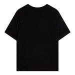 Diesel T-Shirt Girocollo Tina Unita con Stampa Logo Nero per Bambino J02283 NERO DIESEL 