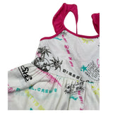 Diesel Abito Giromanica tinta unita con Stampe Bianco per Neonata K00162 BIANCO DIESEL 