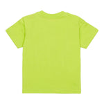 Diesel T-Shirt Girocollo Tinta Unita con Stampa per Bambino K00569J VERDE DIESEL 