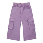 Diesel Jeans Tinta Unita Modello Cargo per Bambina K00603 VIOLA DIESEL 