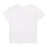 Diesel T-Shirt Girocollo Tinta Unita con Stampa per Neonato K00635 BIANCO DIESEL 