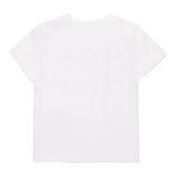 Diesel T-Shirt Girocollo tinta unita con Stampa Bianco per Neonato K00635O BIANCO DIESEL 