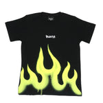 Disclaimer T.Shirt Girocollo Tint Unita con Stampe Nero per Bambino 25ED58427 NERO DISCLAIMER 