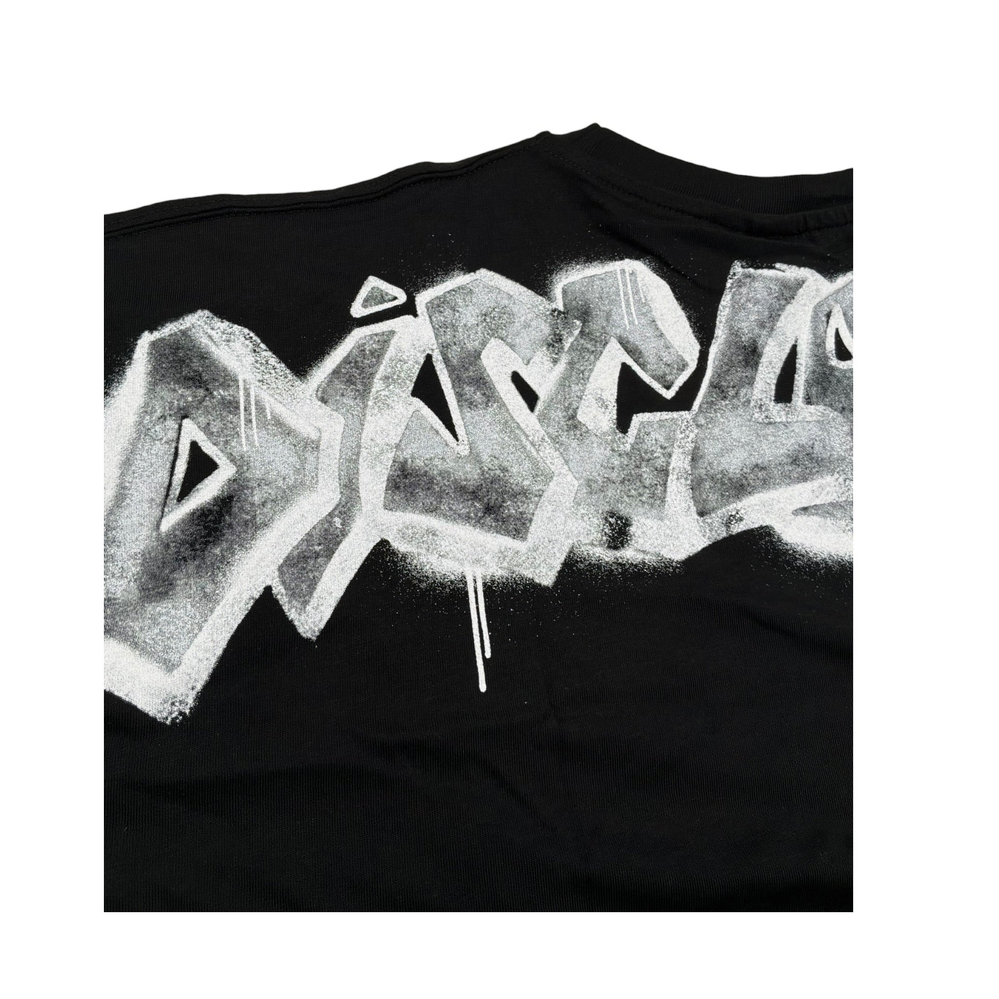 Disclaimer T-Shirt Girocollo Tinta Unita con Stampa per Bambino 25EDK58407X NERO DISCLAIMER 