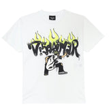 Disclaimer T-Shirt Girocollo tinta unita con Stampe Bianco per Bambino 25EDK58419XX BIANCO DISCLAIMER 