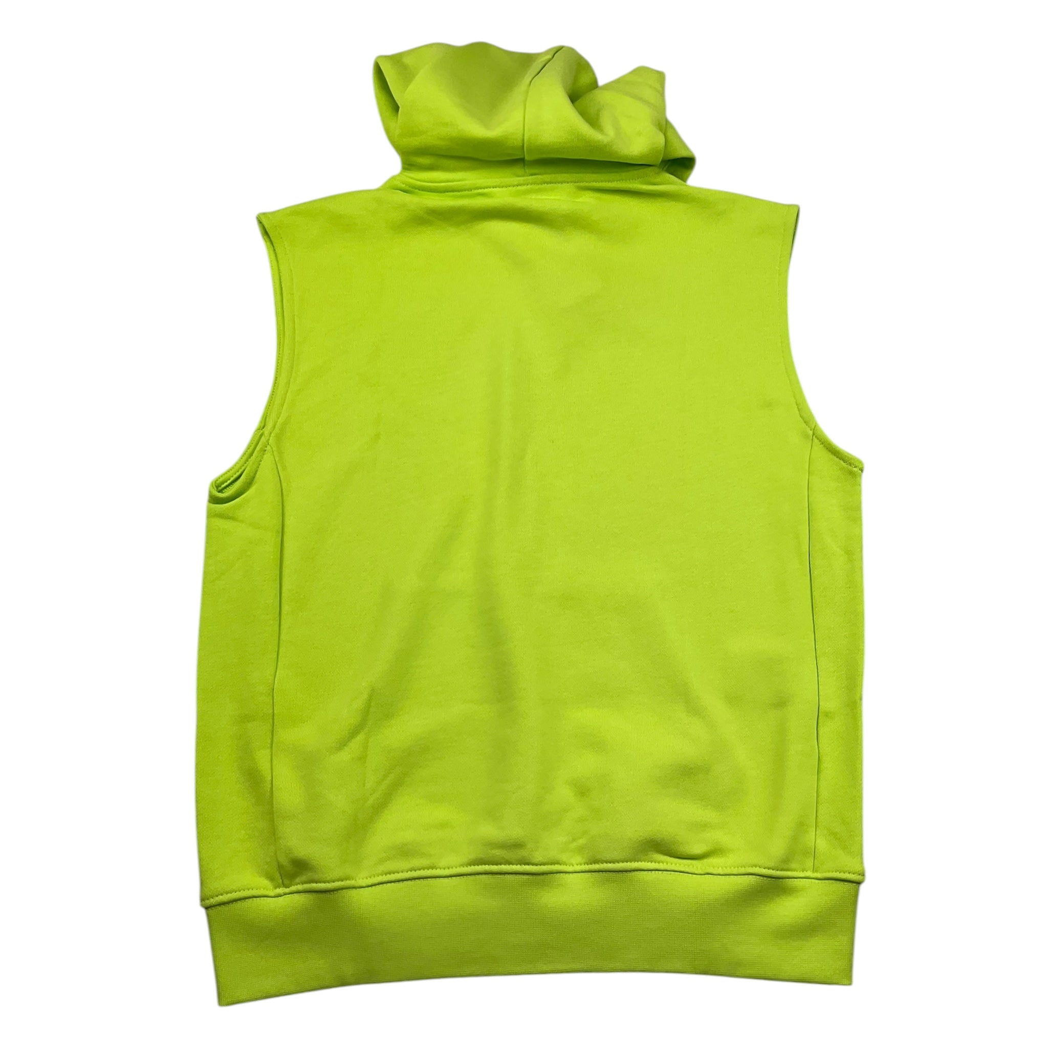 Disclaimer Felpa Smanicata Tinta Unita con Cappuccio per Bambino 25EDK58428 VERDE DISCLAIMER 