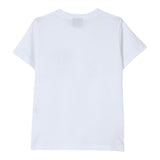 Disclaimer T-Shirt Girocollo Tinta Unita con Stampa per Bambino 25EDK58434X BIANCO DISCLAIMER 