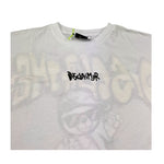 Disclaimer T-Shirt Girocollo Tinta Unita con Stampa per Bambino 25EDK58437 BIANCO DISCLAIMER 