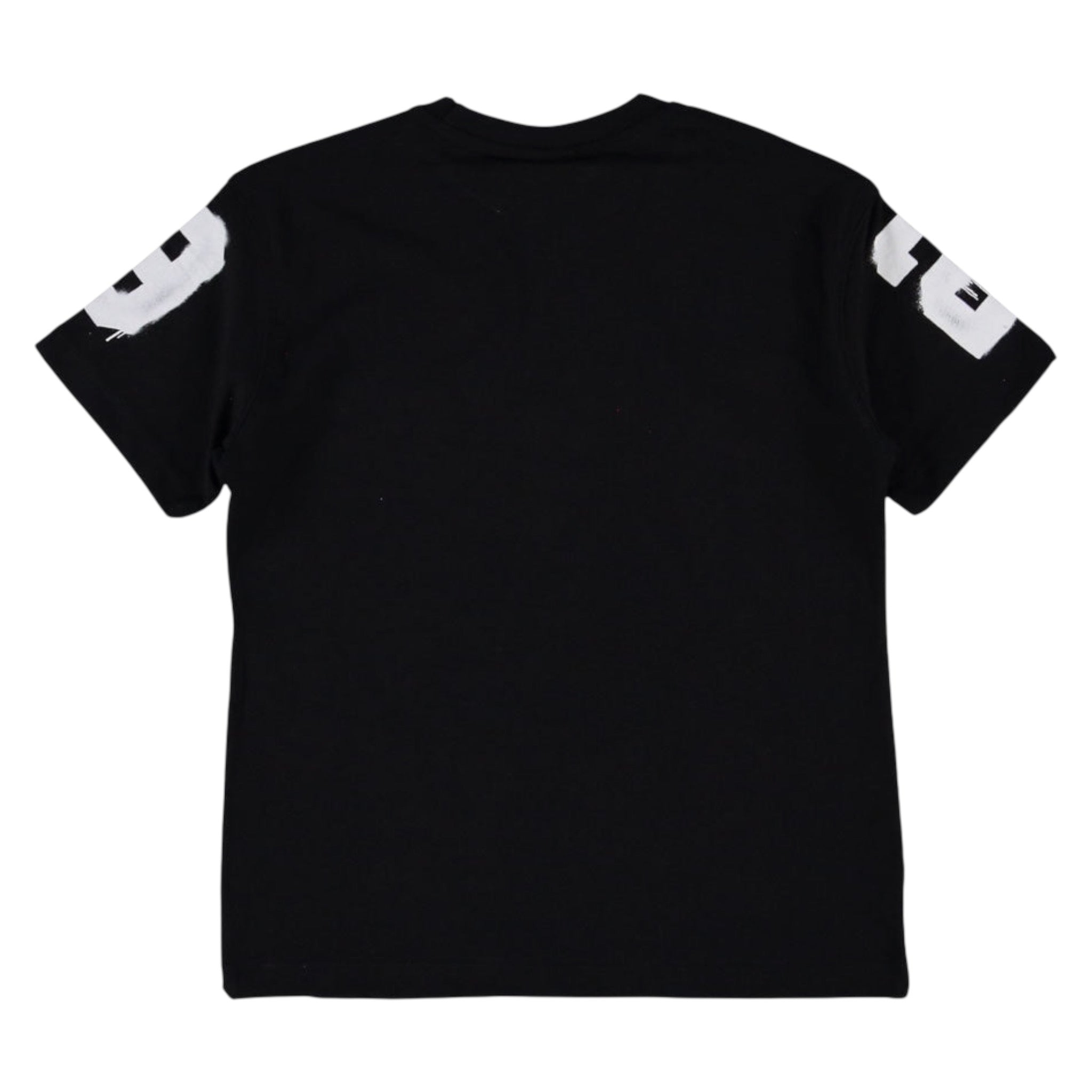 Disclaimer T-Shirt Girocollo tinta unita con Stampe Nero per Bambino 25EDK58446XX NERO DISCLAIMER 