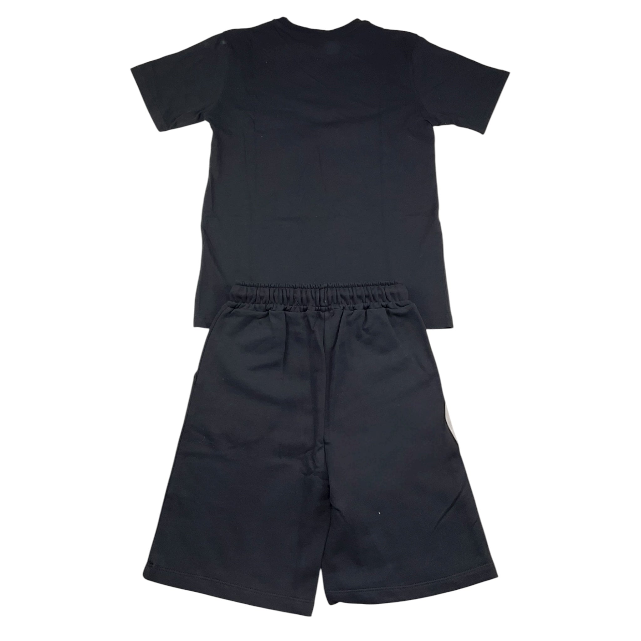Disclaimer Completi 2 Pezzi T-Shirt-Bermuda per Bambino 25EDK58475X NERO DISCLAIMER 