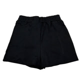 Disclaimer Short tinta unita con Trafori Nero per Bambina 25EDK58547X NERO DISCLAIMER 