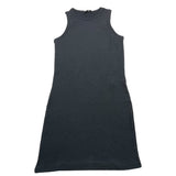 Dixie Abito Giromanica Girocollo Tinta Unita per Bambina ABA1032G74 NERO DIXIE 