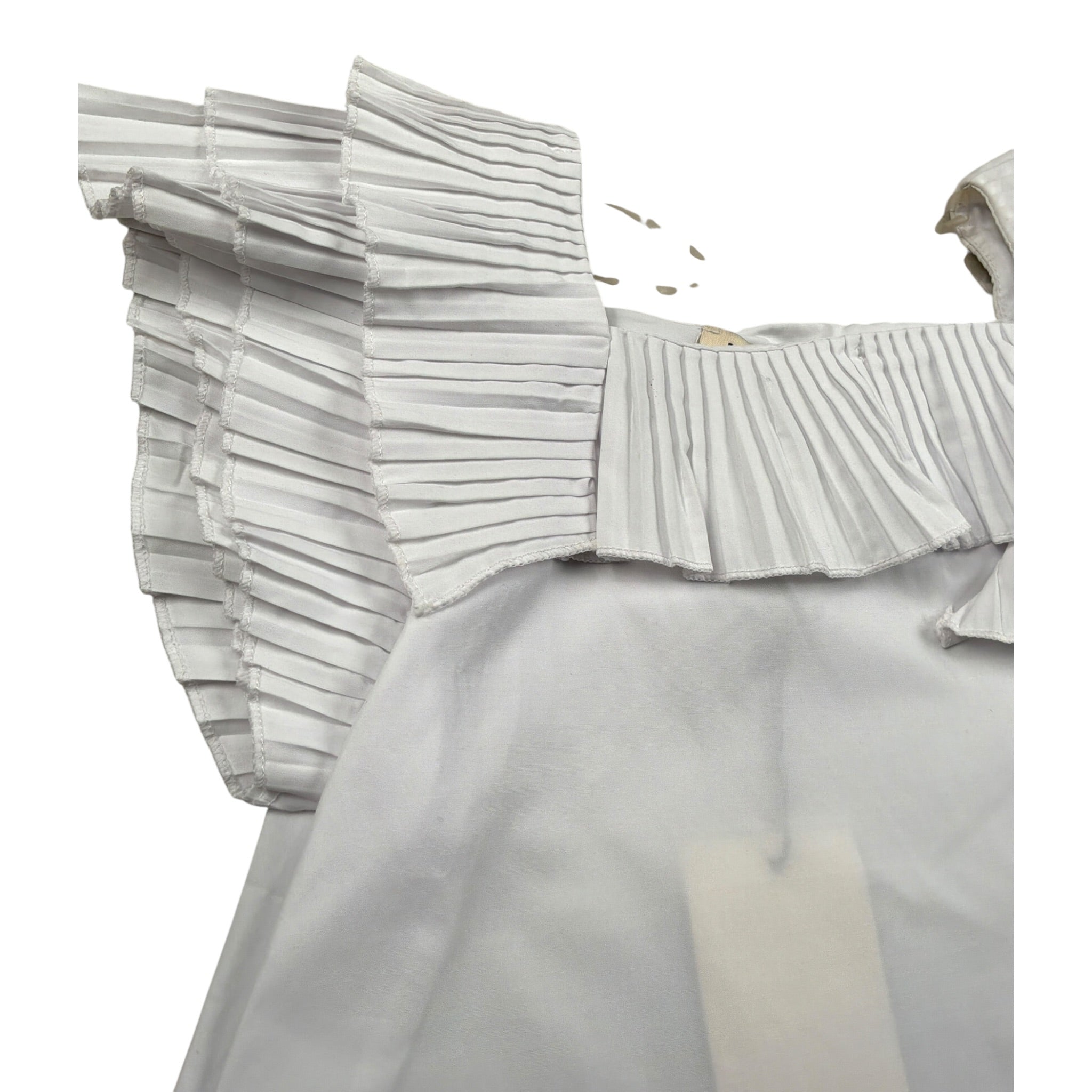 Dixie Camicia Giromanica tinta unita Bianco per Bambina CC43270G30 BIANCO DIXIE 