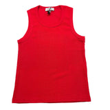 Dixie Canotta Girocollo Tinta Unita per Bambina MO07032G74 ROSSO DIXIE 